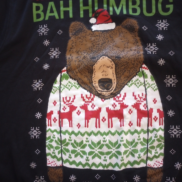 Bear "Bah Humbug" sweatshirt - Picture 4 of 4
